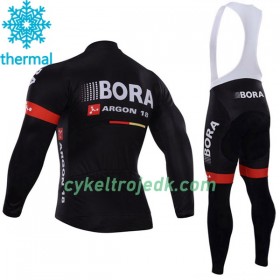 Cykeltøj Langærmet Vinter + Bib Cykelbukser 2017 Bora-Hansgrohe N003